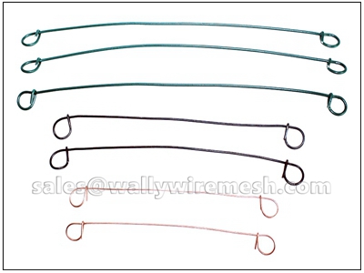 Soft Copper Coated Loop Tie Wire