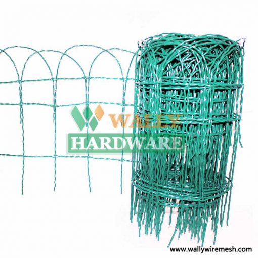 Garden Lawn Border Edging Fencing PVC Coated Wire