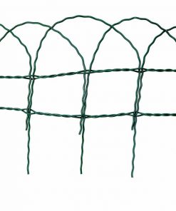 Garden Border Fence ,PVC Green Wire Mesh Edging Edge Lawn Fencing